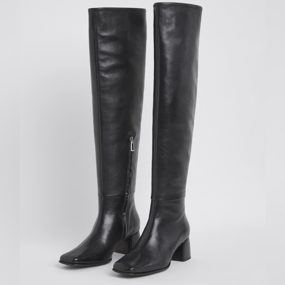 Filippa K Camille Knee High Leather Boot - Picture 12 of 15